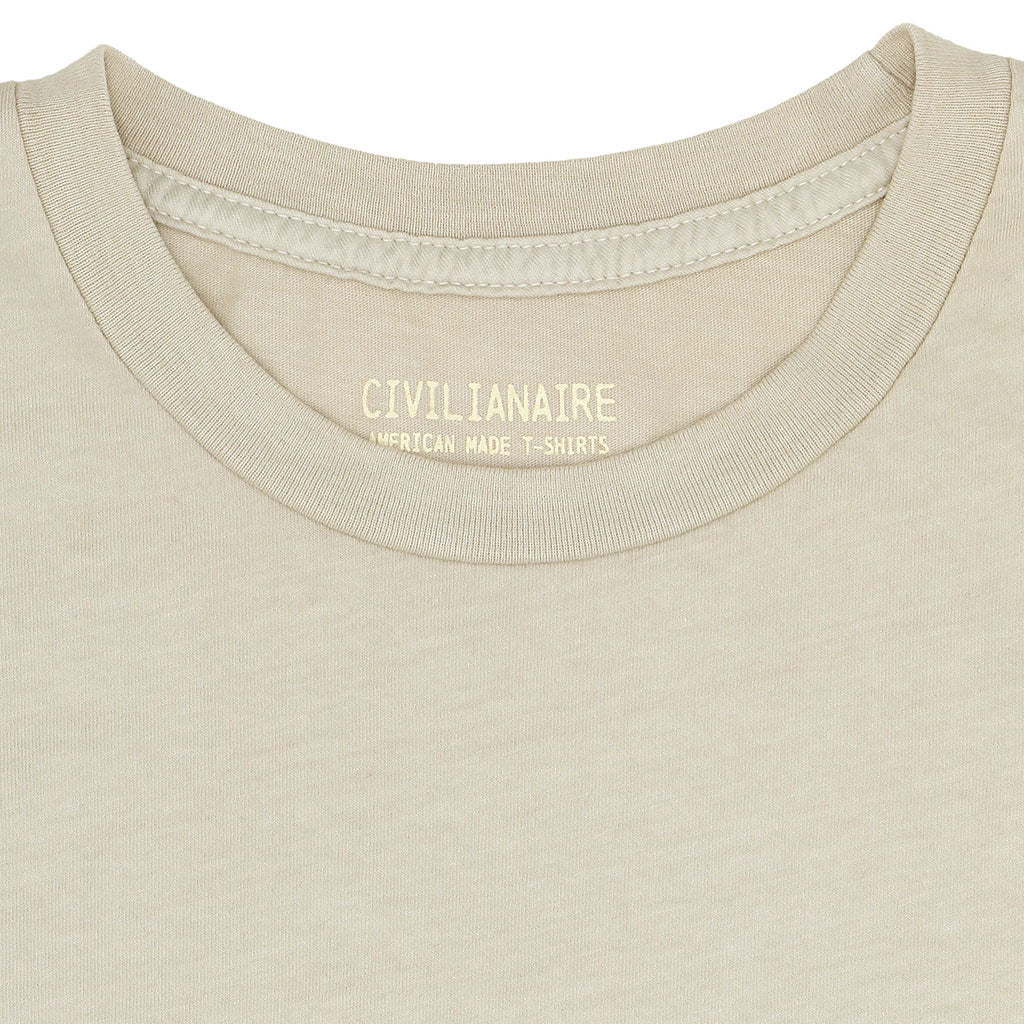 Women's Crew Neck Short Sleeve Tee - New Natural