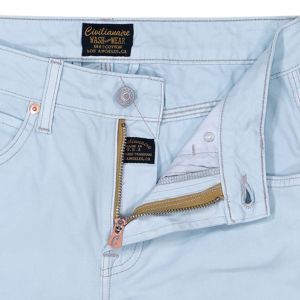 Women's Twill Carpenter Pant  - Cool Blue