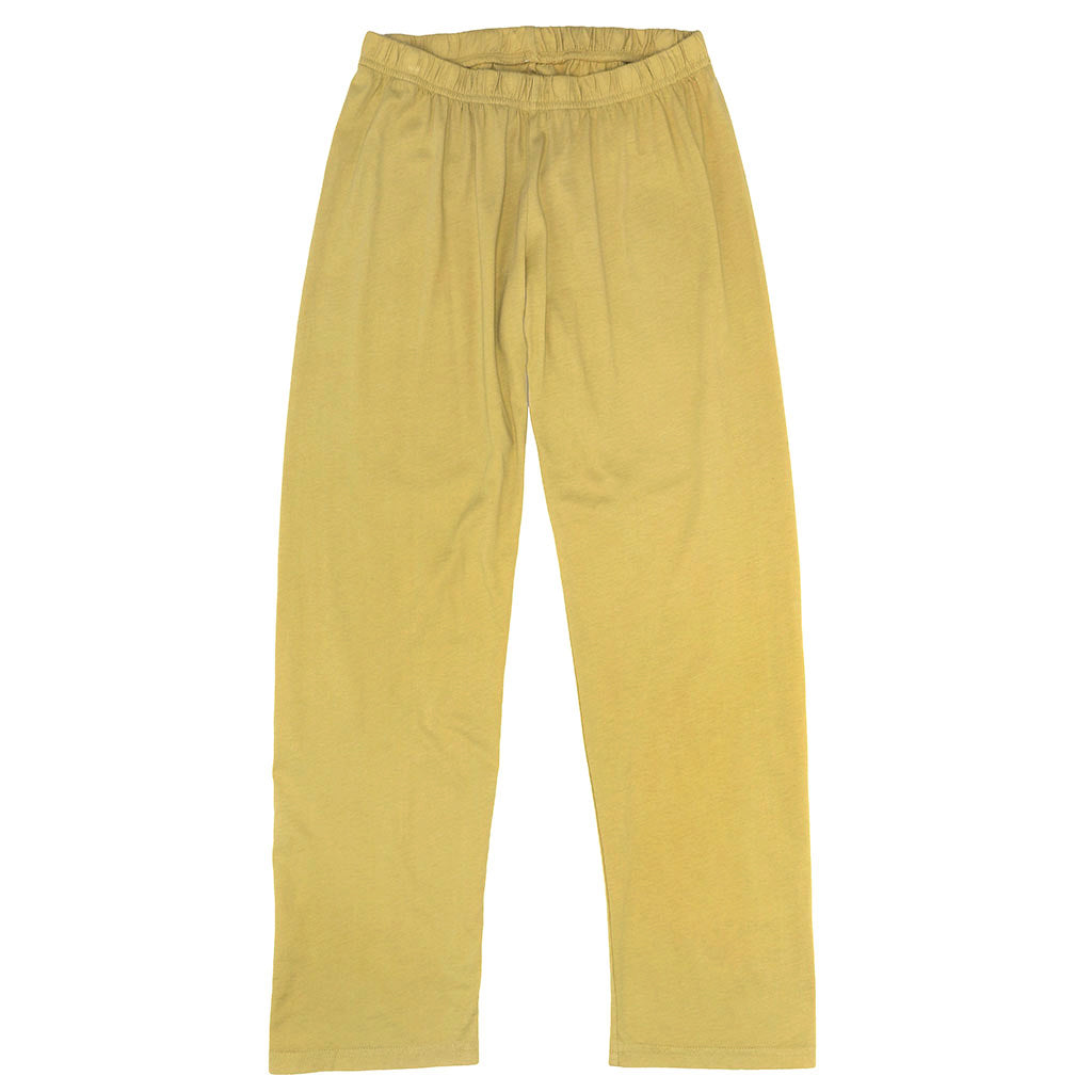 "Peace Store" Women's Jersey Sweatpants - Dijon #8015