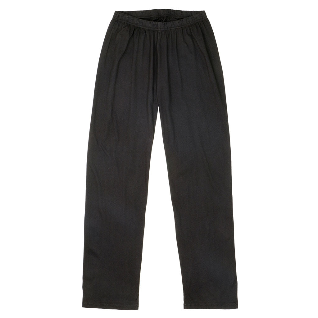 "Peace Store" Women's Jersey Sweatpants - Black Coal #9047