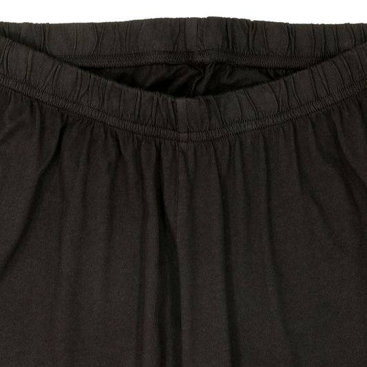 "Peace Store" Women's Jersey Sweatpants - Black Coal #9047