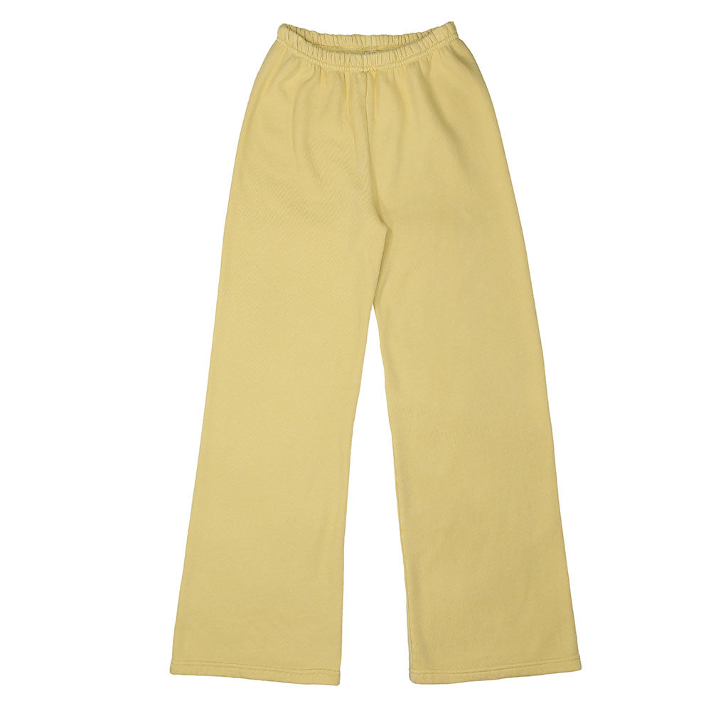 "SIENA Bell Bottom" 29" Inseam Triblend Sweatpants - Dijon