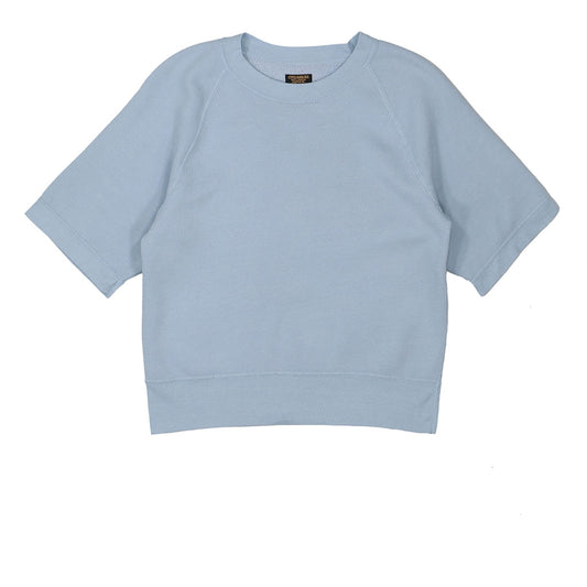 Short Sleeve Raglan Triblend  Crewneck - Bright Blue