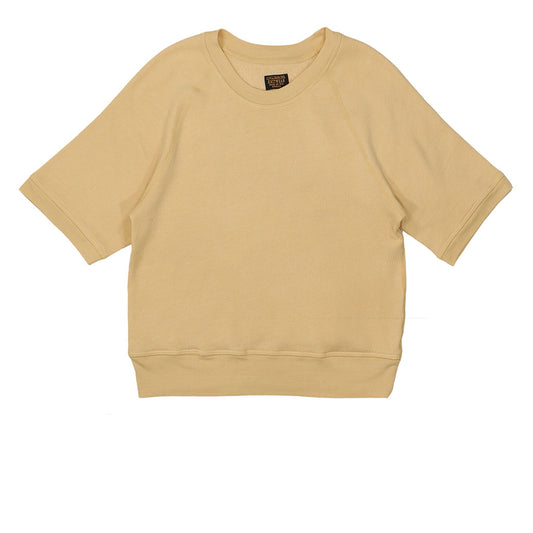 Short Sleeve Raglan Triblend Crewneck - Sateen Canary