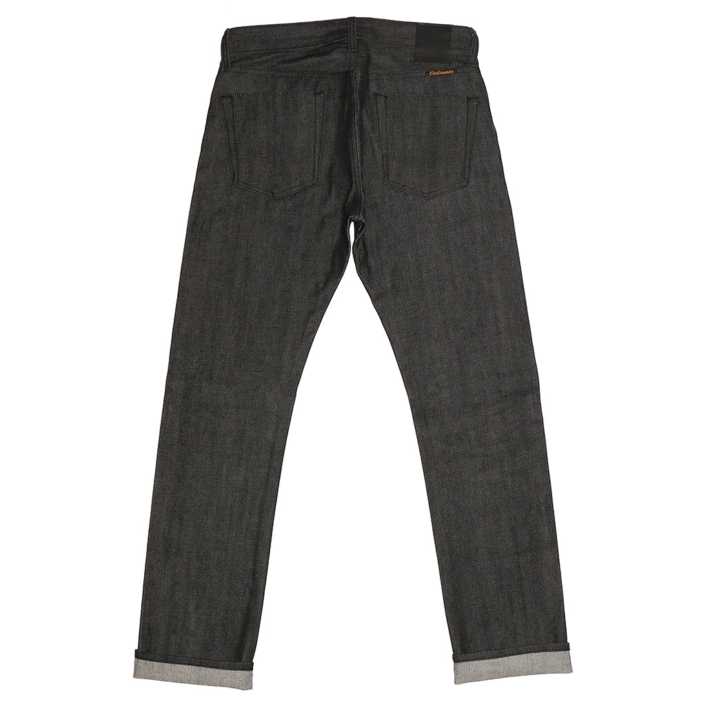 13.5 oz Gold Selvage Denim Slim Jean - Black