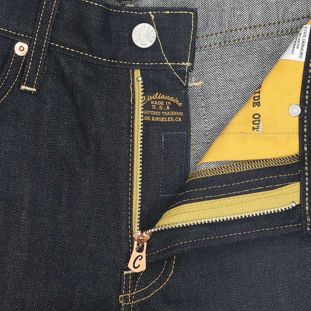 12.5 oz. Italian Denim Flaco (Skinny) Jean - Rigid Indigo