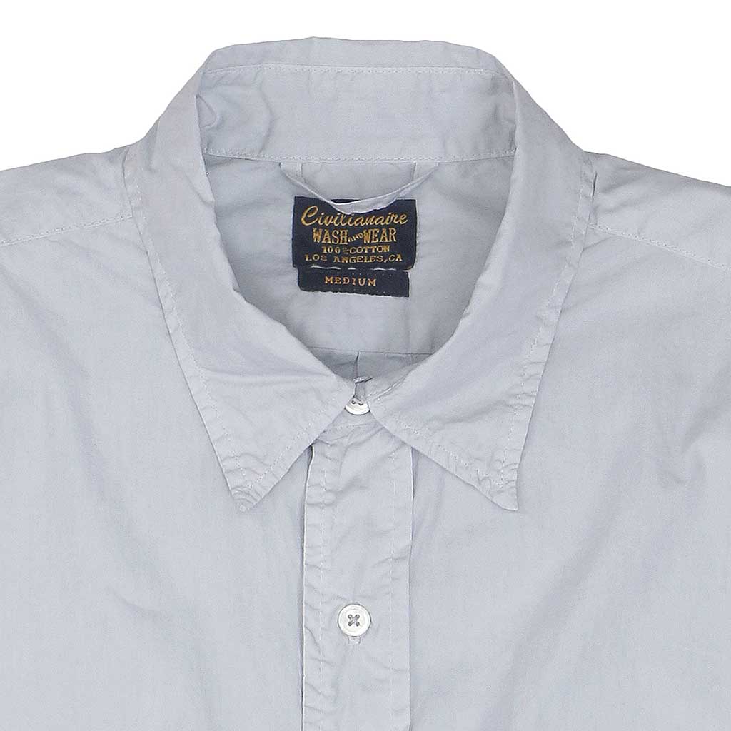 Short Sleeve 1 Pocket Shirt Poplin - Frost