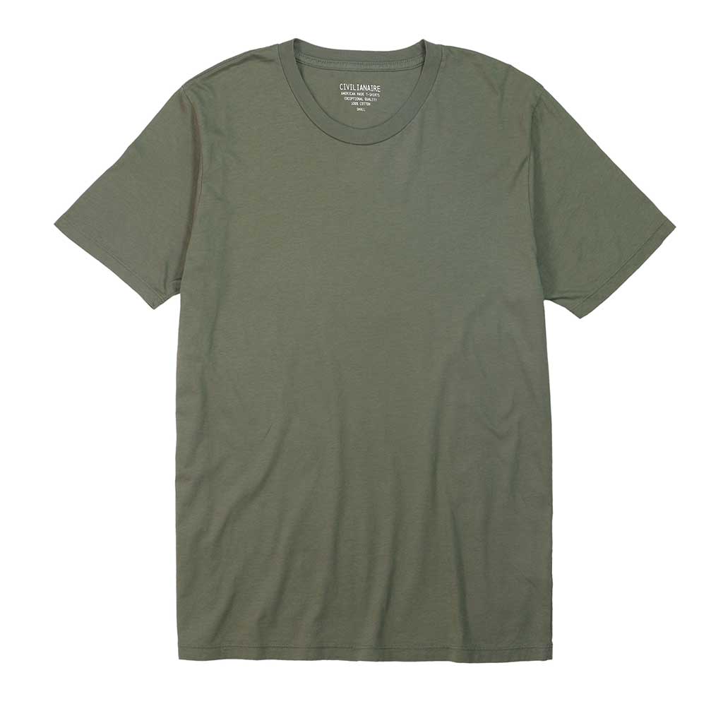 Crew Neck Short Sleeve Tee - Biskra