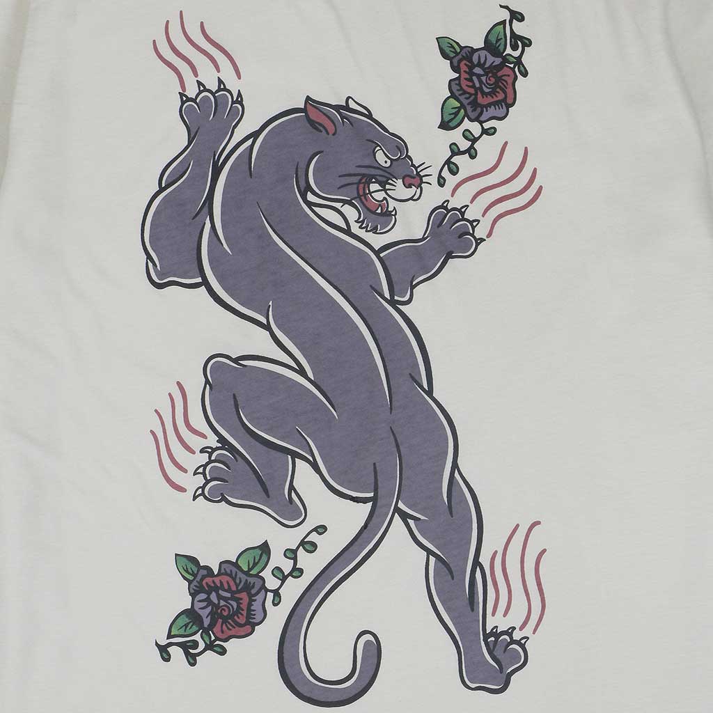 "PANTHER" Tee - Ash # 1028