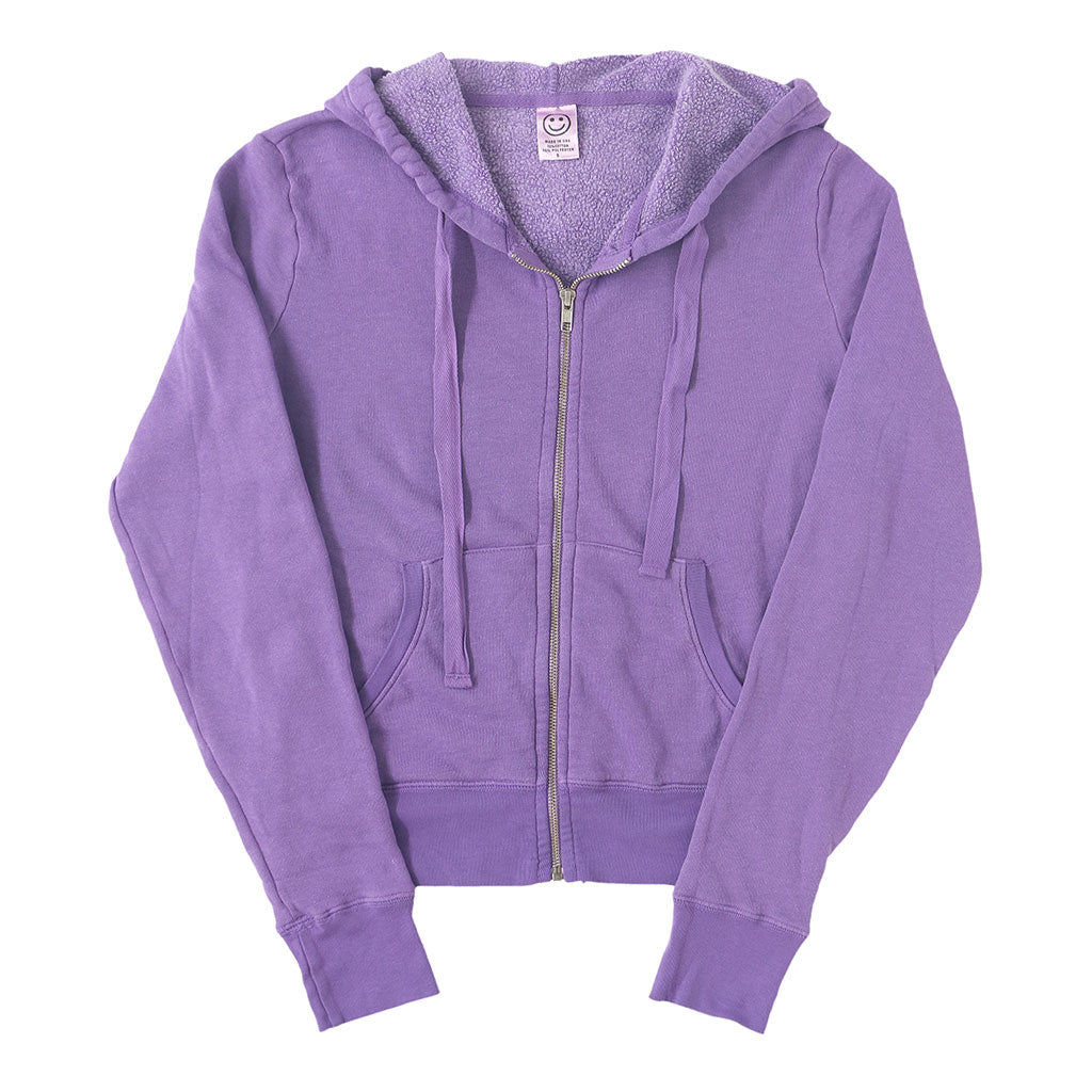 "Peace Store" Women's  Zip Hooded Sweatshirt -JUBILEE