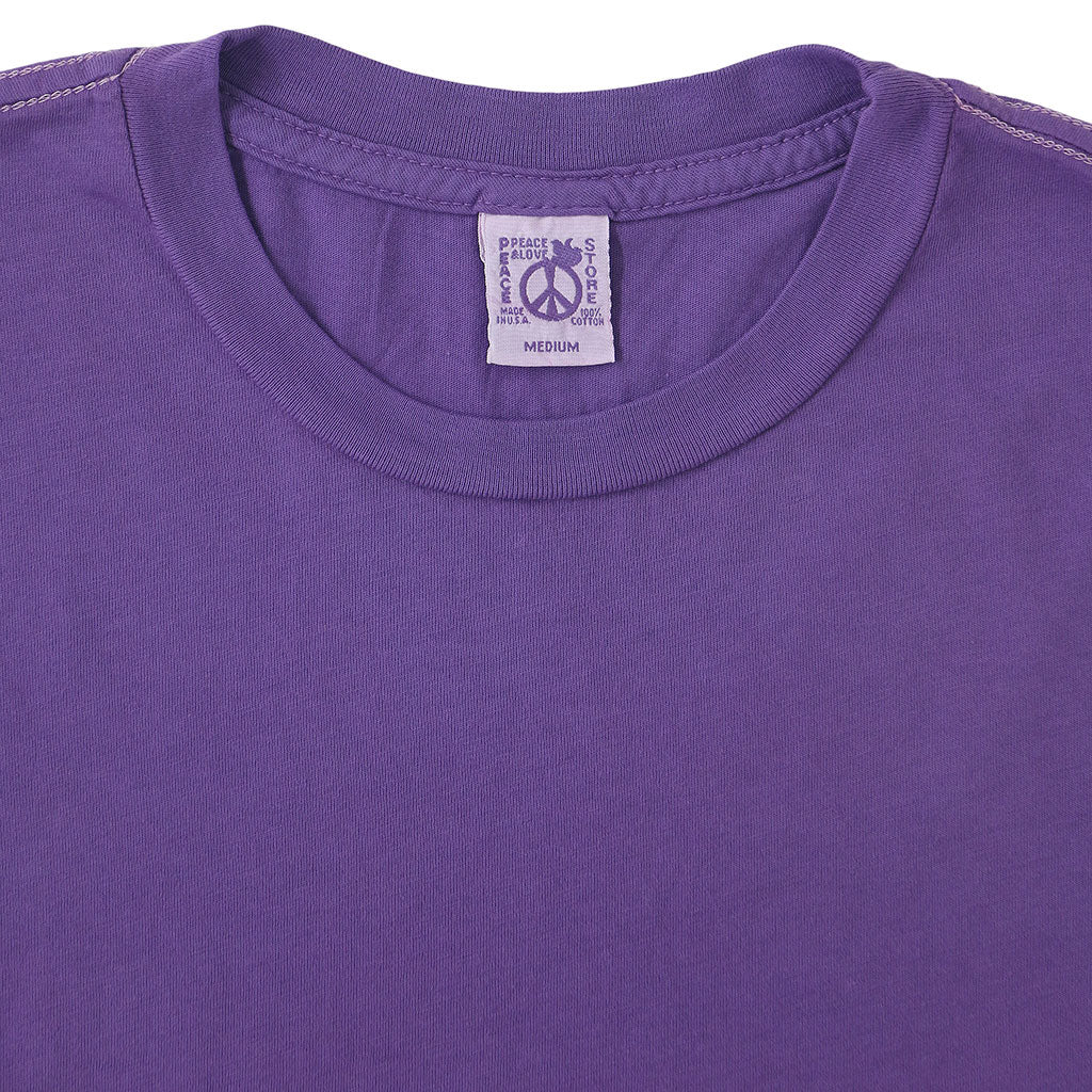 "Peace Store" Long Sleeve Cotton Banded Crew Neck - Jubilee