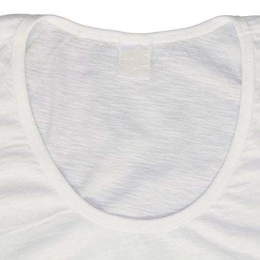 Peace Store Cotton Tank Top  - White