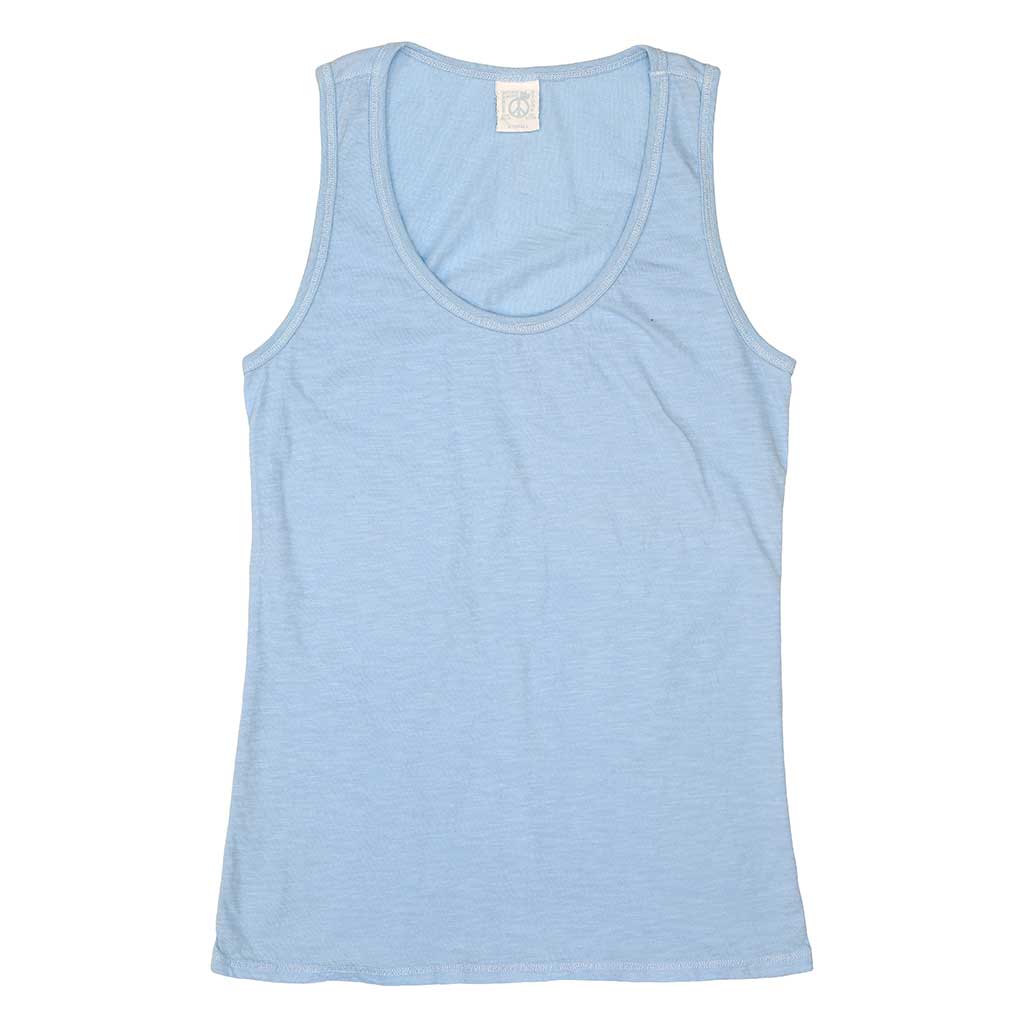 "Peace Store" Cotton Tank Top - Ocean Drive