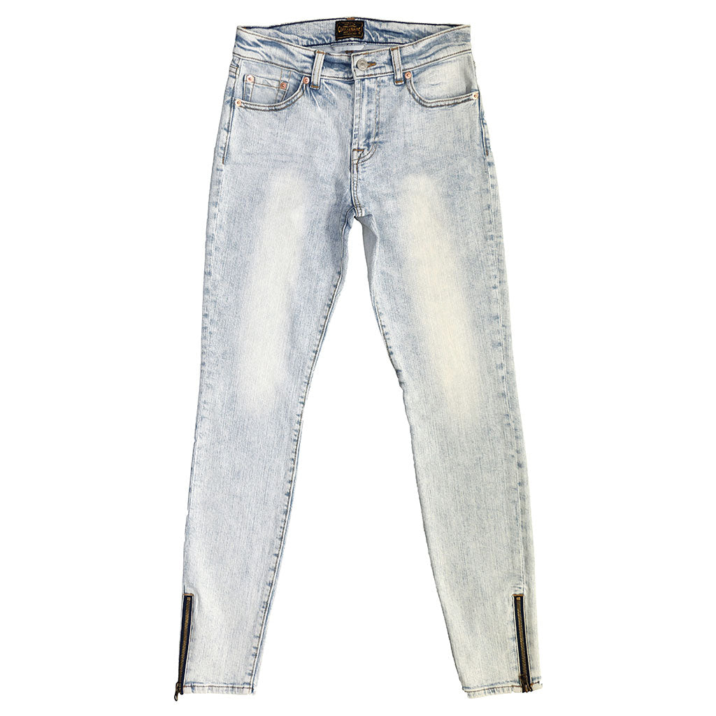 11.3 oz Denim Georges Zip - Nashville Wash