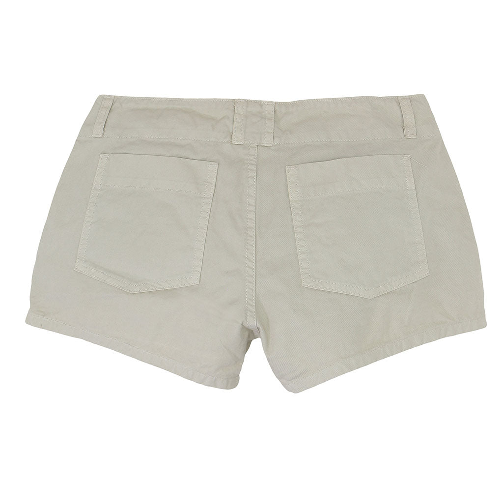 Twill Cotton Mili 4 Pockets  Short - Ash