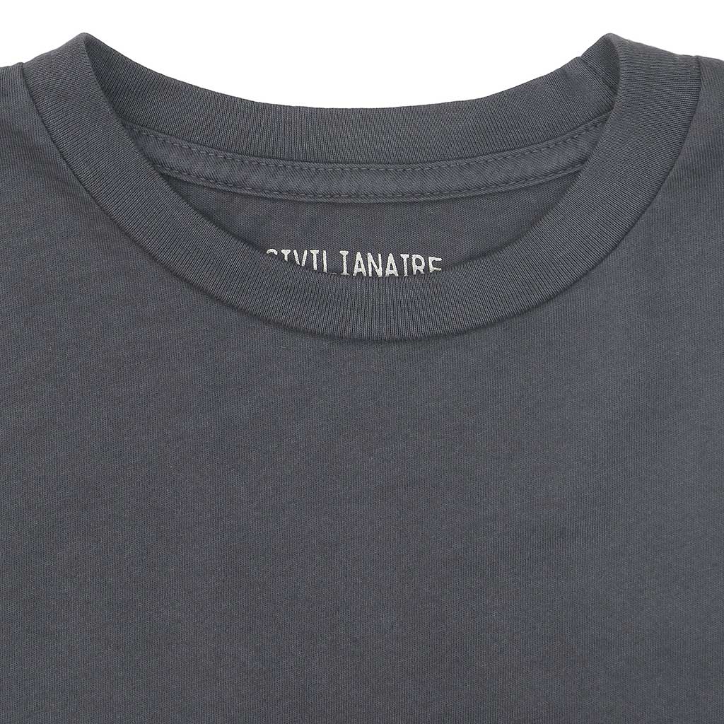 Women's Crew Neck Short Sleeve Tee - Forged Iron