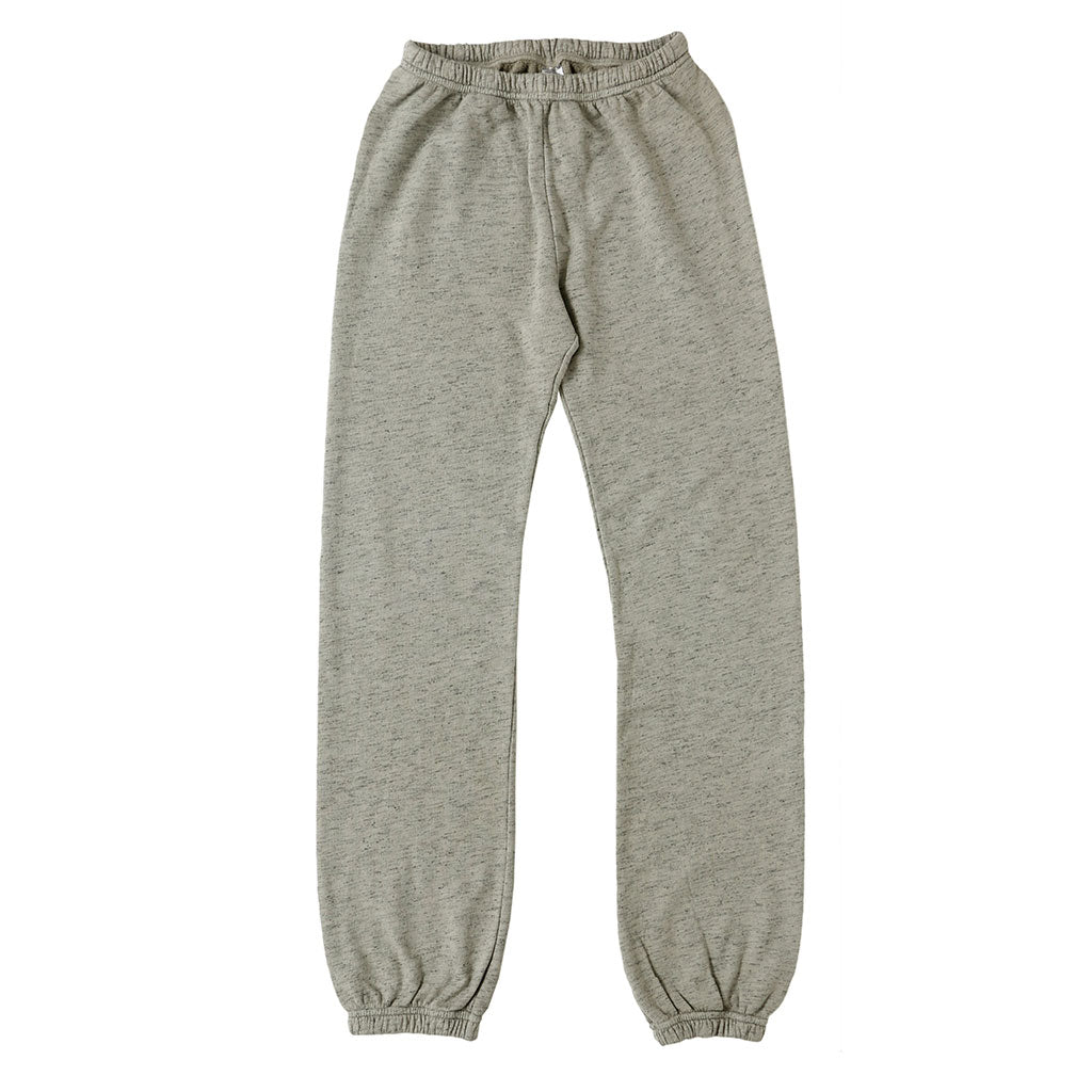 "Peace Store" Streaky French Terry Sweatpants - Hay