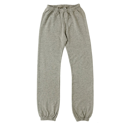 "Peace Store" Streaky French Terry Sweatpants - Hay
