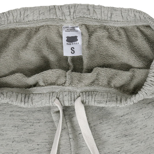 "Peace Store" Streaky French Terry Sweatpants - Hay
