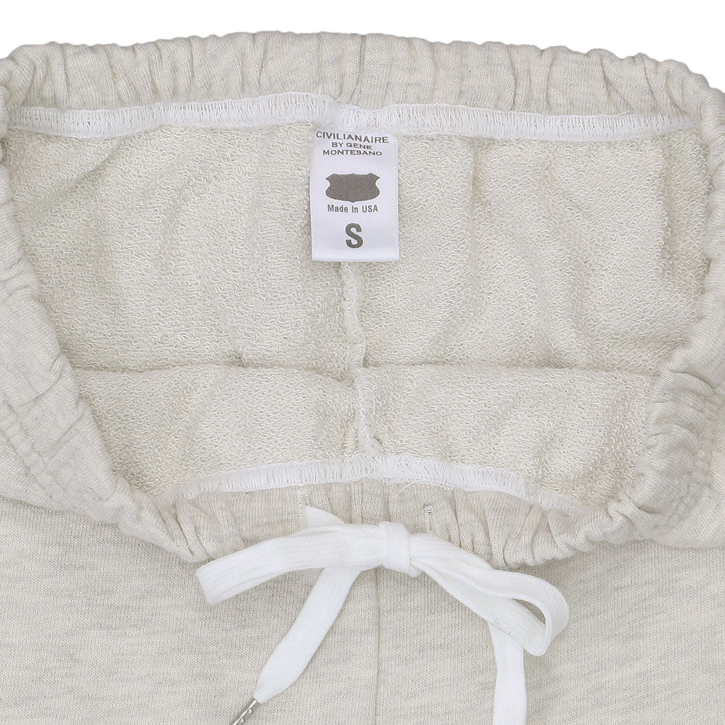 "SIENA" 26" Inseam French  Terry Sweatpants - Oatmeal