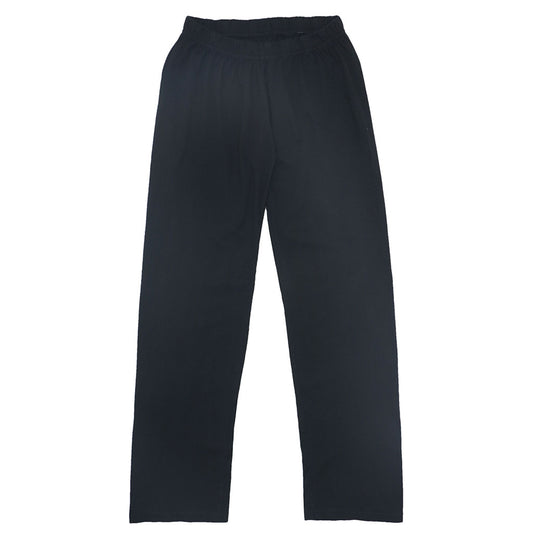 "Peace Store" Women's Jersey Sweatpants - Black #0001