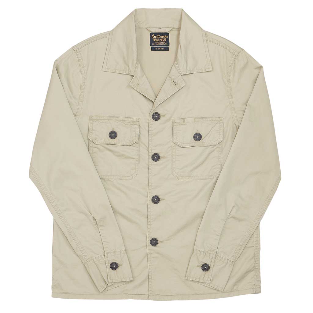 2 Pockets Zhonge Erika Jacket - Brown KH1